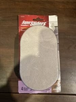 Super Sliders 4 Pcs Reusable Furniture 3-1/2" X 6" For Hard Floor Highqu. Fixed Price $6.00.