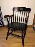 Florida Southern Lakeland Wood Windsor Arm Chair College Painted Spindles. Fixed Price $229.99.