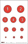 EZ2C Targets Style 20 Reducing Circles Skill Challenge (25 Pack). Fixed Price $23.58.