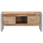 Coffee Table Wooden End Side Rough Mango 37.4 Inch Vidaxl. Fixed Price $188.99.