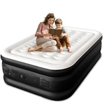 Cherimor Full Size Air Mattress With Builtin Pump, 18" Raised Comfort, 48HR L.... Fixed Price $94.48.