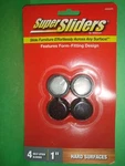 New 4PACK Black 1 Inch Super Sliders Formed Furniture Fitting. Fixed Price $10.00.