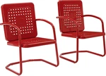 Crosley Furniture Bates 2-PIECE Outdoor Set, Retro Metal Patio For. Fixed Price $160.32.