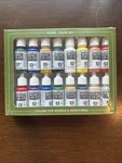 Vallejo Acrylics 70140 Color Paint Set - 16 Bottles. Fixed Price $65.00.