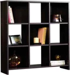 Sauder Beginnings 9-CUBE Storage Organizer Bookcase Cinnamon Cherry Finish New. Fixed Price $60.00.
