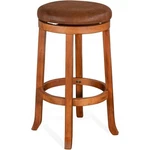 Sunny Designs 30" Sedona Wood Backless Swivel Stool In Rustic Oak (set Of 2). Fixed Price $349.99.