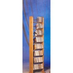 Wood Shed 804 Solid Oak Row Dowel Tower Cd Rack. Fixed Price $312.79.