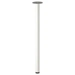 Ikea, Adils Steel Leg ,for Table Top/desk, White, - New, 902.179.72. Fixed Price $24.99.