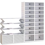 Foldable Shoe Rack Large Storage With Magnetic Clear Door. Fixed Price $69.99.