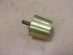 Vtg Leveling Threaded Foot Stool Desk Chair Table Leg Brass Tip Art Deco Couch. Fixed Price $29.99.
