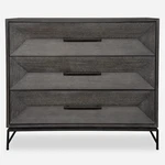 Uttermost 24671 Knox 36"W Drawer Acacia Veneer Dresser - Dark. Fixed Price $1303.20.