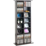 Media Storage Cabinet Adjustable Shelf Flexibility For Storing Dvds/cds/books. Fixed Price $187.33.