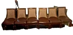 Thomasville Ernest Hemingway Dining Arm Chairs Set Of Paisley Nailhead 46221. Fixed Price $2219.08.