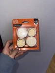 Everbilt 1/8 In. Off-white Rubber Caps Furniture Leg Floor Protectors (4 Pack). Fixed Price $11.50.