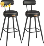 Ekho Collection Bar Stools Swivel Height With Back 2 Set Usa Only. Fixed Price $224.99.