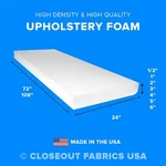 High Density Upholstery Foam Seat Cushion Replacement Sheets. Fixed Price $89.95.