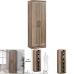 Salt Oak Finish Large Homeplus Storage Pantry Cabinets. Fixed Price $508.99.