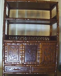 Antique Rosewood Asian Cabinet 14X8X20. Fixed Price $157.49.