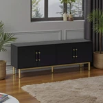 Ellery Luxe Stand For Up To 60" Black Threshold. Fixed Price $258.75.