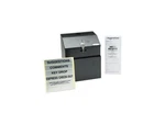 Safco 4232BL Steel Suggestion/key Drop Box With Locking Top, 7 6 8-1/2. Fixed Price $72.00.