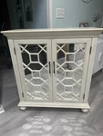 Elegant Home Fashions Ehf Madison Avenue Shelved Double-door Floor Cabinet 7060. Fixed Price $200.00.