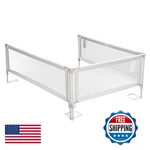 Vevor 3 Piece Toddler Rail Kids Beds Guard Reinforced Iron Pipe And. Fixed Price $133.25.