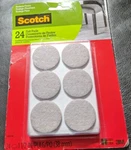 Scotch SP804-NA Felt Pads Floor Protection Round, 1.5 Inch.. Fixed Price $7.99.