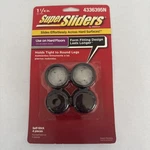 Super Sliders 4336395N Formed Felt Furniture Movers 1-1/4" Nos 2012 New. Fixed Price $6.47.