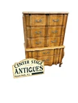 67070 French Country Phenix Furniture High Chest Dresser. Fixed Price $485.00.