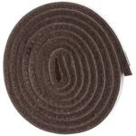 Self-stick Heavy Duty Felt Strip Roll For Hard Surfaces 1/2" X 60" Walnut Brown. Fixed Price $29.15.