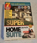 Punch Super Home Suite Cd-rom 2003 Design Landscape Furniture Floorplan. Fixed Price $10.50.