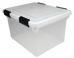 Iris IRS110600 Watertight File Box 14.5X17.9X10.9 Clear. Fixed Price $49.93.