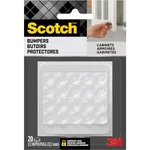 Scotch Round Rubber Cabinet Door Bumpers Pads Clear 20 Pack. Fixed Price $9.14.