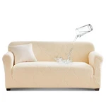Stretch Sofa Loveseat Couch Cover, Waterproof Beige Leakproof Fur.... Fixed Price $33.80.