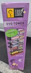 Nw Case Logic Dvd Tower Rack Storage Metal Frame Wood Base Holds 72 New. Fixed Price $89.99.