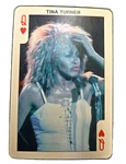Tina Turner 1986 Dandy Rock 'n Bubble Playing Card. Fixed Price $8.95.