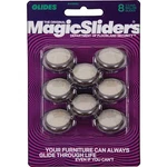 Magic Sliders 1-1/4 In. Round Nail-on Chair Carpet Furniture Glide (8-PACK). Fixed Price $12.78.