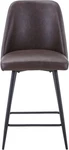 Jofran Faux Leather Upholstered Counter Height Barstool Set 2,. Fixed Price $263.78.