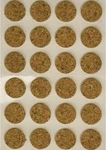 Self-adhesive 3/8" Cork Bumper Protector Pads For Furniture/door/cabinet/drawer. Fixed Price $54.99.