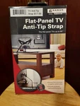 Sanus Systems ELM701B1 Anti-tip Strap For Flat Panel Tv Furniture. Fixed Price $16.95.