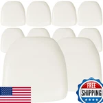 Flash Furniture Amelia 10 Pack Hard White Vinyl Chiavari Chair Cushion. Fixed Price $179.91.