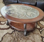 Ashley Signature Nestor Coffee And 2 End Tables. Fixed Price $450.00.