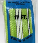 17 Feet 2.25" Lawn Furniture Chair Re-webbing Repair Ortex Green Nos Vtg. Fixed Price $8.96.
