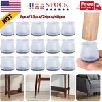 8X-64X Silicone Felt Slider Chair Leg Protector For Hardwood Floor Fit All Shape. Fixed Price $35.73.