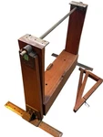 6PC Classic Sailing Yacht Weighted Gimbal Table Base Teak W/bronze Hdwr-no Top. Fixed Price $414.00.