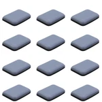 Antrader 12 Pack Furniture Rectangle Slider Pad Carpet 1-3/8" X 1", Grey. Fixed Price $13.99.
