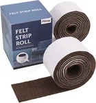 Pllieay 2 Pack Felt Strip Rolls With Adhesive Backing Heavy-duty Furnitu.... Fixed Price $14.11.