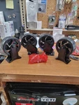 Everbilt 5" Caster Wheels Bearing 1300LBS 4 Pack Heavy Duty Rubber Plate. Fixed Price $59.99.