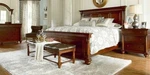 Thomasville Fredericksburg 5 Pc King Panel Bedroom Set Dresser/bach Chest/bench. Fixed Price $9495.50.