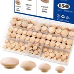 150PCS 4 Sizes Plugs Wooden Hole Button Hardwood For. Fixed Price $17.73.